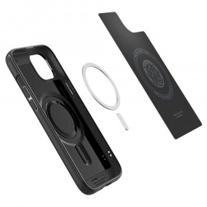 Оригинален гръб SPIGEN Mag Armor MagSafe - iPhone 15 черен мат - Img 8