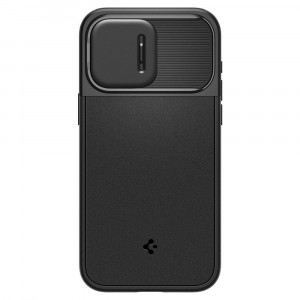 Оригинален гръб SPIGEN Optik Armor MagSafe - iPhone 15 Pro черен - Img 2