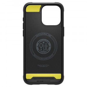 Оригинален гръб SPIGEN Rugged Armor MagSafe - iPhone 15 Pro черен мат - Img 4