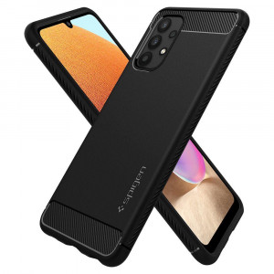 Оригинален гръб SPIGEN Rugged Armor - Samsung Galaxy A52 / A52 5G / A52s 5G черен мат - Img 8