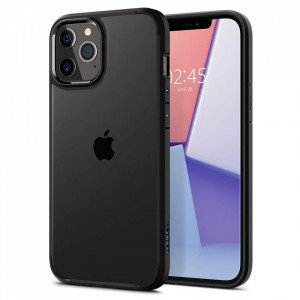 Оригинален гръб SPIGEN Ultra Hybrid - iPhone 12 / 12 Pro черен мат - Img 10