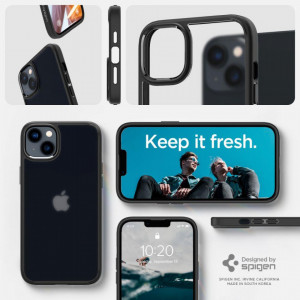 Оригинален гръб SPIGEN Ultra Hybrid - iPhone 14 Plus черен - Img 10
