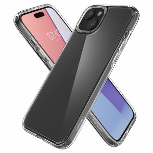 Оригинален гръб SPIGEN Ultra Hybrid - iPhone 15 Plus кристалнопрозрачен - Img 2