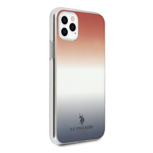 Оригинален гръб US POLO Gradient USHCN58TRDGRB - iPhone 11 Pro син / червен - Img 5