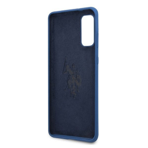 Оригинален гръб US POLO Silicone USHCS62SLHRNV - Samsung Galaxy S20 / S20 5G тъмносив - Img 4