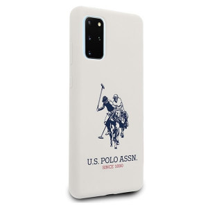Оригинален гръб US POLO Silicone USHCS67SLHRWH - Samsung Galaxy S20+ / S20+ 5G бял - Img 6