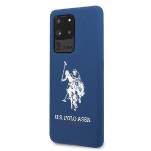 Оригинален гръб US POLO Silicone USHCS69SLHRNV - Samsung Galaxy S20 Ultra / S20 Ultra 5G тъмносив - Img 2