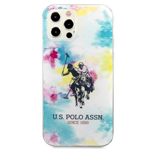 Оригинален гръб US POLO Tie & Dye USHCP12LPCUSML - iPhone 12 Pro Max многоцветен - Img 3