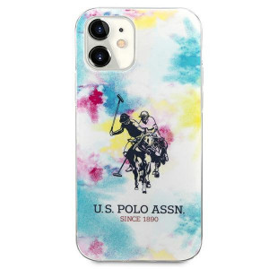 Оригинален гръб US POLO Tie & Dye USHCP12SPCUSML - iPhone 12 mini многоцветен - Img 3