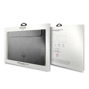 Оригинален калъф за лаптоп GUESS Saffiano Triangle Logo GUCS14PSATLG 13" / 14" сив - Img 4