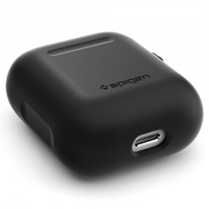Оригинален калъф за слушалки SPIGEN - AirPods черен - Img 16