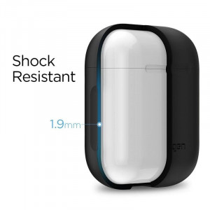 Оригинален калъф за слушалки SPIGEN - AirPods черен - Img 18