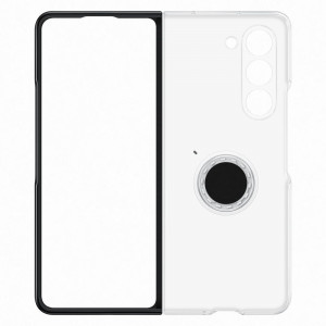 Оригинален калъф с държач SAMSUNG Silicone Gadget - Samsung Galaxy Z Fold5 прозрачен - Img 8