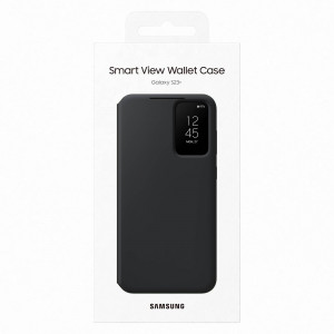 Оригинален калъф тип книга SAMSUNG Smart View Wallet (EF-ZS916CBEGWW) - Samsung Galaxy S23+ черен - Img 5