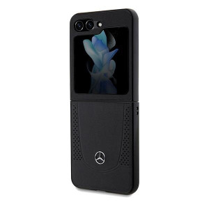 Оригинален калъф MERCEDES Leather Urban - Samsung Galaxy Z Flip5 черен - Img 4