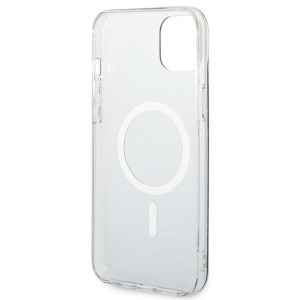 Оригинален комплект GUESS 4G Print (гръб + зарядно) MagSafe GUBPP14MH4EACSK - iPhone 14 Plus черен - Img 7