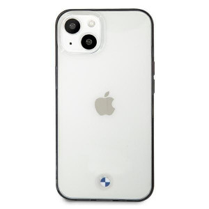 Оригинален твърд гръб BMW Signature BMHCP13SPCUMRBK - iPhone 13 mini прозрачен с черна рамка - Img 3