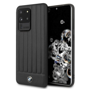 Оригинален твърд гръб BMW Signature BMHCS69POCBK - Samsung Galaxy S20 Ultra / S20 Ultra 5G черен - Img 1