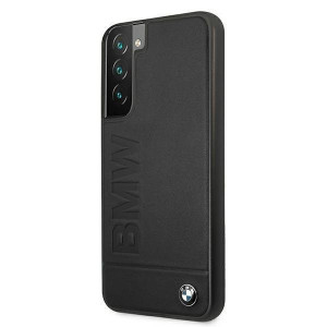 Оригинален твърд гръб BMW Signature Logo Imprint BMHCS22MSLLBK - Samsung Galaxy S22+ черен - Img 2