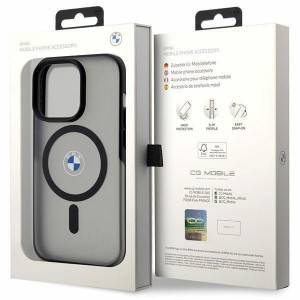 Оригинален твърд гръб BMW Signature MagSafe BMHMP14XDSLK - iPhone 14 Pro Max черен - Img 8
