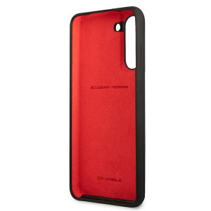 Оригинален твърд гръб FERRARI Silicone FESSIHCS21FBK - Samsung Galaxy S21 FE 5G черен - Img 7