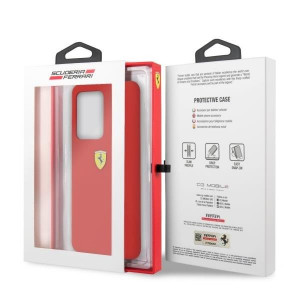 Оригинален твърд гръб FERRARI Silicone FESSIHCS69RE - Samsung Galaxy S20 Ultra / S20 Ultra 5G червен - Img 14