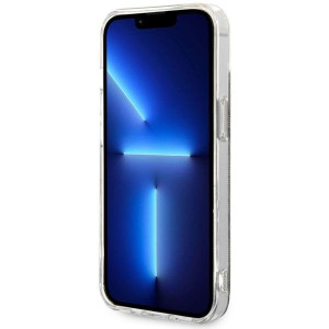 Оригинален твърд гръб GUESS 4G MagSafe - iPhone 14 кафяв - Img 4