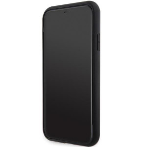 Оригинален твърд гръб GUESS GCube Stripes MagSafe GUHMN61HGCFSEK - iPhone 11 черен - Img 5