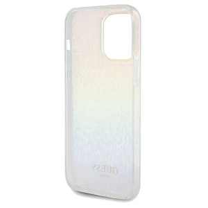 Оригинален твърд гръб GUESS IML Faceted Mirror Disco Iridescent - iPhone 13 Pro многоцветен - Img 7
