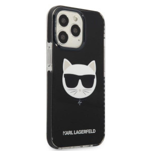 Оригинален твърд гръб KARL LAGERFELD Choupette Head KLHCP13XTPECK - iPhone 13 черен - Img 4