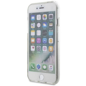 Оригинален твърд гръб KARL LAGERFELD Gliter Karl & Choupette KLHCI8HNKCTGT - iPhone 7 / 8 / SE (2nd gen) / SE (3rd gen) прозрачен - Img 7