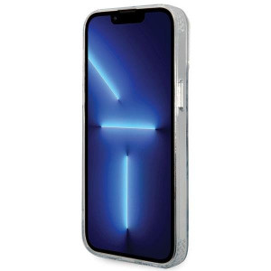 Оригинален твърд гръб KARL LAGERFELD Ikonik Karl & Choupette MagSafe KKLHMP13XHNKCIT - iPhone 13 Pro Max прозрачен - Img 5