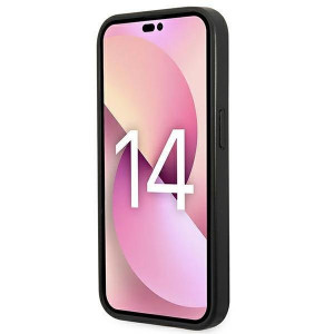 Оригинален твърд гръб KARL LAGERFELD Saffiano Choupette Head Patch KLHCP14XSAPCHK - iPhone 14 Pro Max черен - Img 5