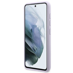 Оригинален твърд гръб KARL LAGERFELD Silicone Ikonik KLHCS23MSNIKBCU - Samsung Galaxy S23+ лилав - Img 5