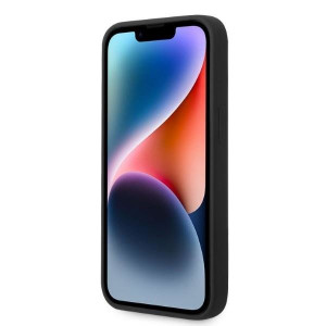 Оригинален твърд гръб KARL LAGERFELD Silicone Ikonik KLHMP14MSNIKBCK MagSafe - iPhone 14 Plus черен - Img 5