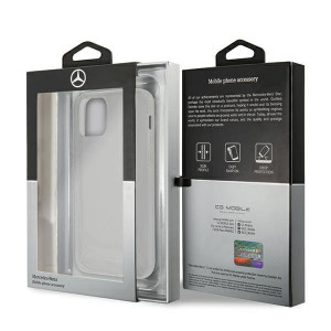 Оригинален твърд гръб MERCEDES Clear MEHCP12MARCT - iPhone 12 / 12 Pro прозрачен - Img 8