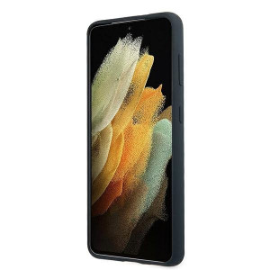 Оригинален твърд гръб MERCEDES Silicone MEHCS21 5GSSILNA - Samsung Galaxy S21 5G син - Img 5