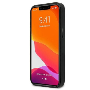 Оригинален твърд гръб MERCEDES Stars MEHCP13SESPBK - iPhone 13 mini сребрист / черен - Img 5