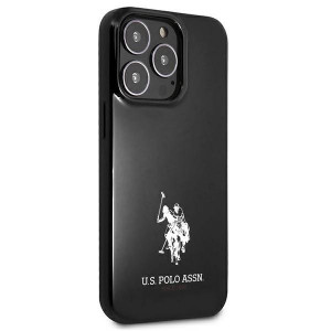 Оригинален твърд гръб US POLO Horses Logo USHCP13LUMHK - iPhone 13 Pro черен - Img 4