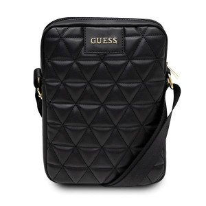 Оригинална чанта за лаптоп GUESS Quilted Tablet Bag GUTB10QLBK 10" черна - Img 1