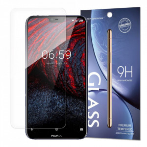 Плосък закален стъклен протектор 9H WOZINSKY - Nokia X6 / plus - Img 9
