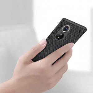 Подсилен гръб с гел рамка NILLKIN Textured - Honor 50 Pro черен - Img 9