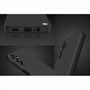 Подсилен гръб с гел рамка NILLKIN Textured - Samsung Galaxy A14 / A14 5G черен - Img 13