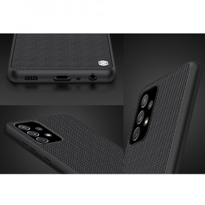 Подсилен гръб с гел рамка NILLKIN Textured - Samsung Galaxy A72 черен - Img 11