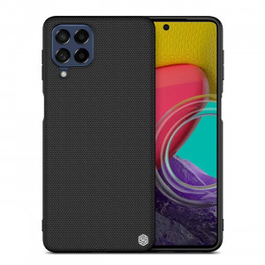Подсилен гръб с гел рамка NILLKIN Textured - Samsung Galaxy M53 черен - Img 14