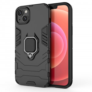 Подсилен гръб с магнитна стойка Ring Armor - iPhone 14 Plus черен - Img 1