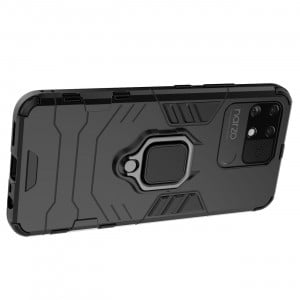 Подсилен гръб с магнитна стойка Ring Armor - Realme narzo 50A черен - Img 6