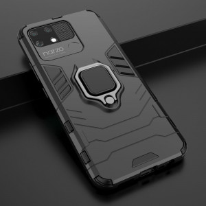 Подсилен гръб с магнитна стойка Ring Armor - Realme narzo 50A черен - Img 11
