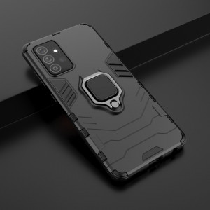 Подсилен гръб с магнитна стойка Ring Armor - Samsung Galaxy A72 син - Img 8