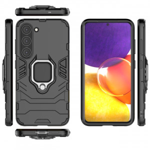 Подсилен гръб с магнитна стойка Ring Armor - Samsung Galaxy S23 черен - Img 13
